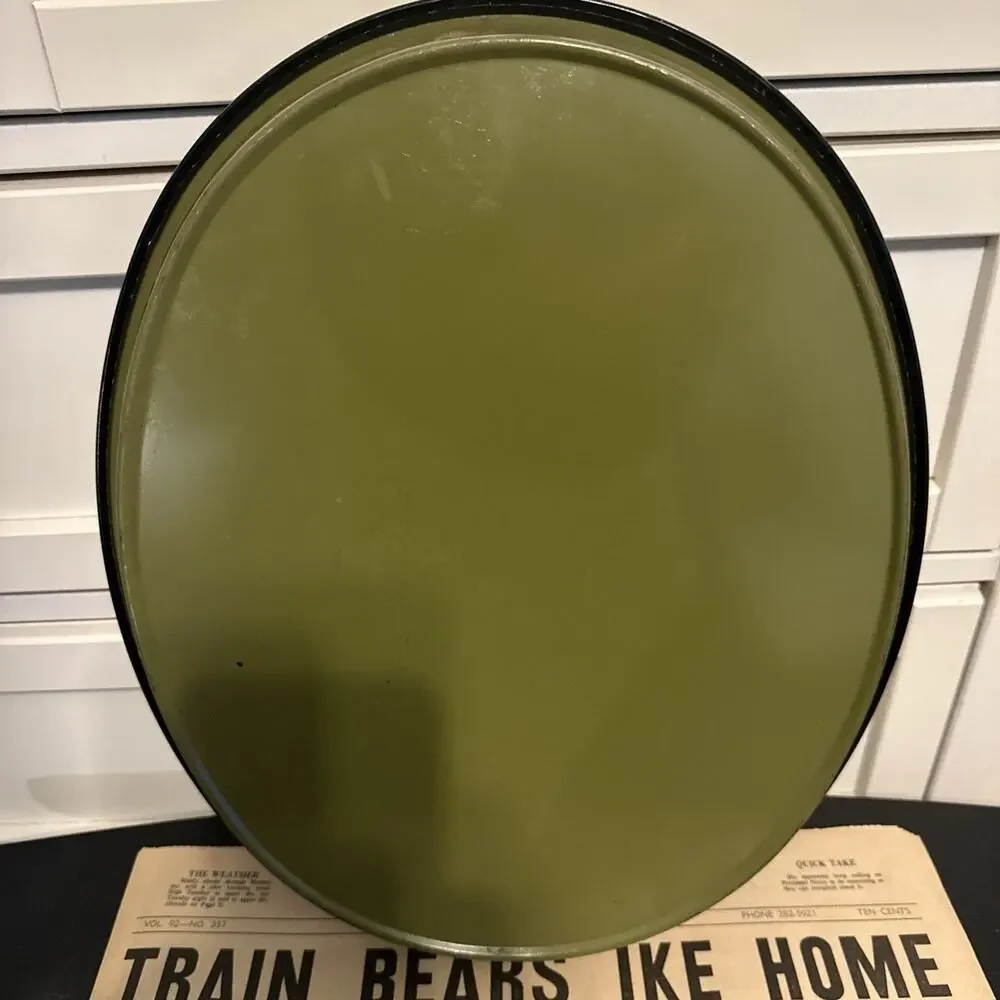 Vintage Coca Cola 1972 Betty Girl Memorabilia Metal Oval Serving Tray 1914 15x12